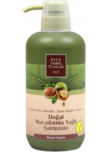 Eyüp Sabri Tuncer Macadamia Yağlı Şampuan 600 ml - 12'li