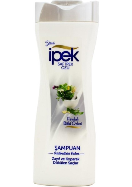 Ipek Şampuan 600 ml Zayıf Koparak Dökülen Saçlar - 12'li