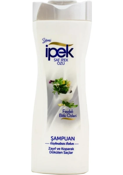 Ipek Şampuan 600 ml Zayıf Koparak Dökülen Saçlar - 12'li