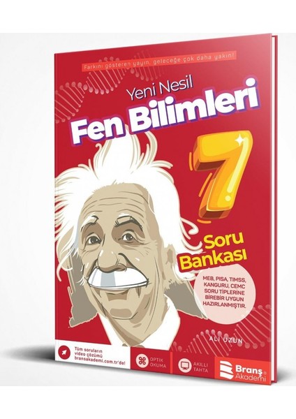 Branş Akademi 7. Sınıf Fen Bilimleri Soru Bankası 2019