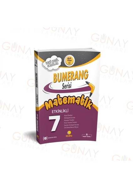 Gün&Ay Yayınları 7. Sınıf Bumerang Etkinlikli Matematik
