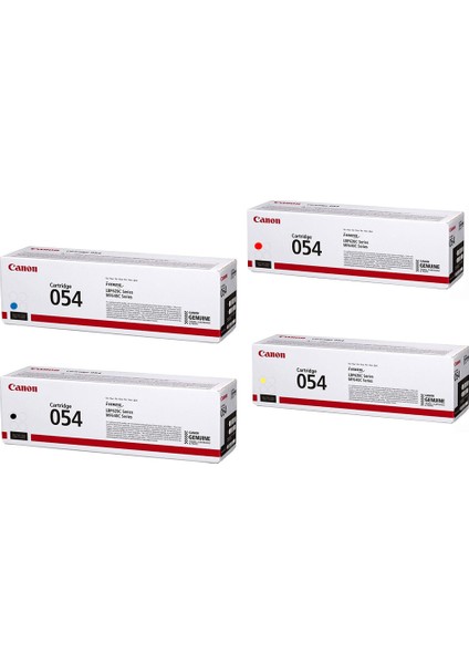 CRG-054 I-Sensys MF-645CX  Toner Seti 1500 Sayfa Renkli