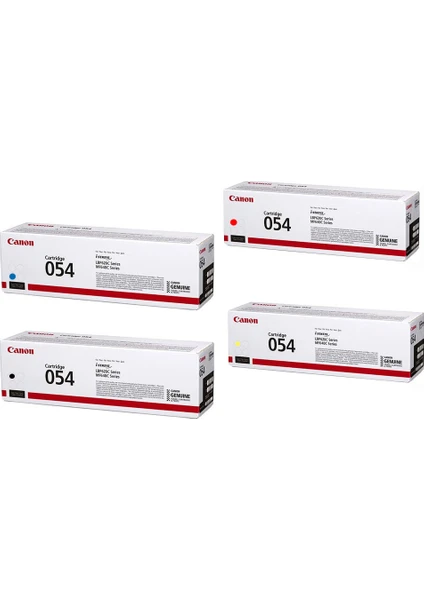 CRG-054 I-Sensys MF-645CX  Toner Seti 1500 Sayfa Renkli