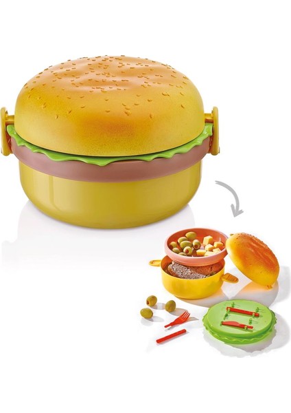 Hamburger Saklama ve Beslenme Kutusu