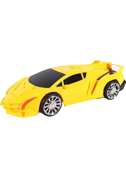 Robota Dönüşen Pilli Sesli Işıklı Lamborghini Oyuncak Araba