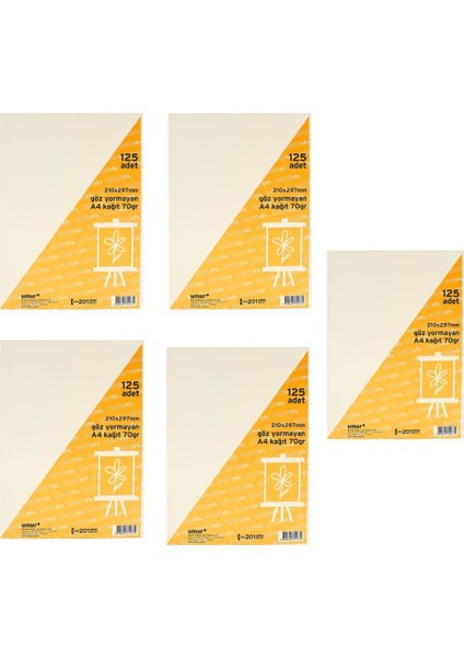Umur Kitap Kağıdı A4 125'li 5'li