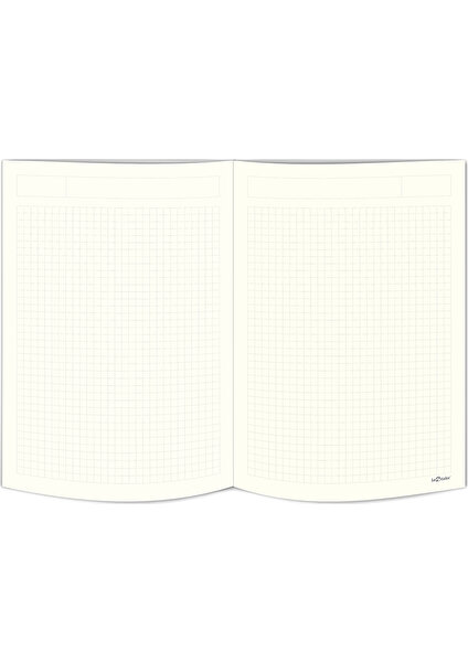 Le Color Minimal Defter Kareli Lacivert 17x24cm