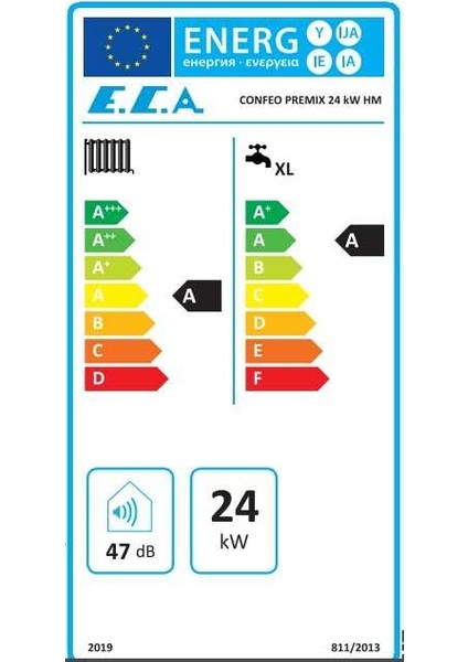 Confeo Premix 24/24 Kw (20.000 Kcal) Tam Yoğuşmalı Kombi