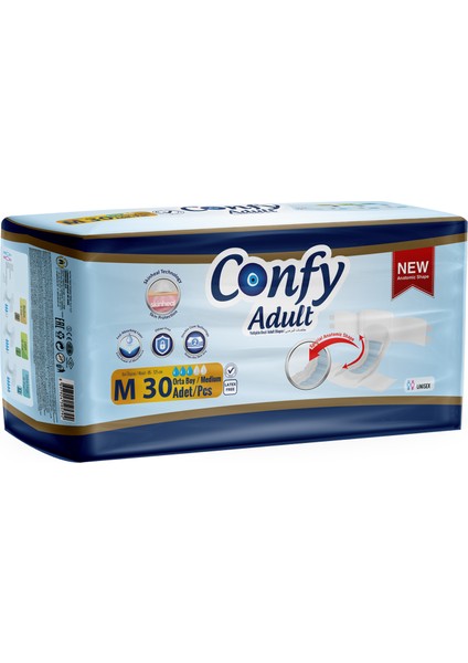 Adult Yetişkin Bezi Medium 30'lu