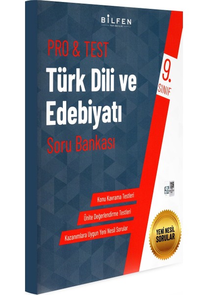 9. Sınıf Pro&Test Türk Dili ve Edebiyatı Soru Bankası