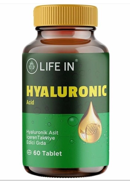 Life In Hyaluronik Asit Tablet 60 Tablet