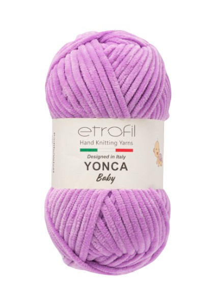 Yonca Lila Kadife Bebek Yünü - 70607