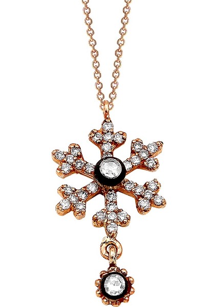 Kar Tanesi Efsun Elmas Kolye