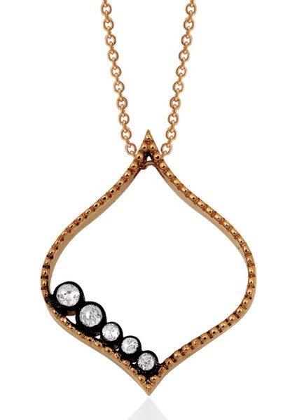 0,10 Karat Efsun Elmas Kolye