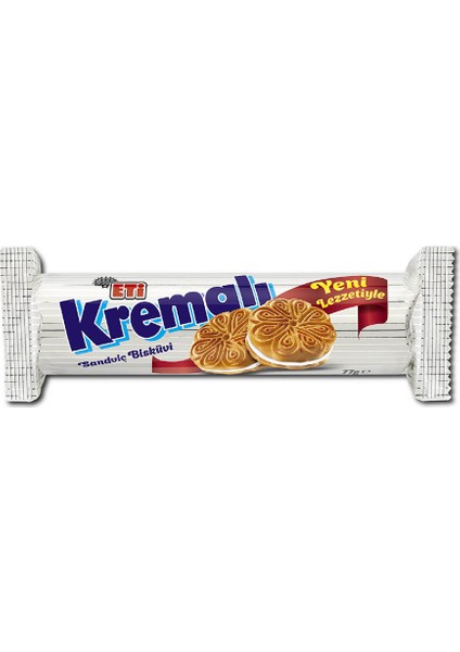 Kremalı Bisküvi 77 g x 24 Adet
