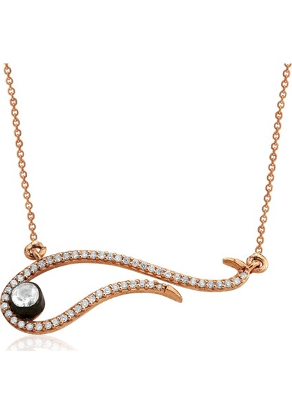 0,25 Karat Efsun Elmas Kolye