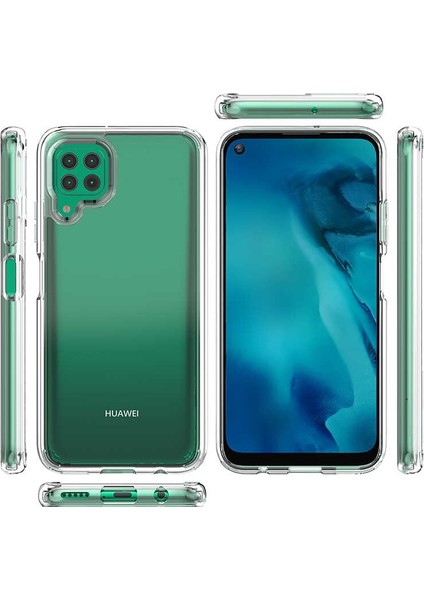 Huawei P40 Lite Kılıf Coss Sert Kapak Şeffaf fiyatları