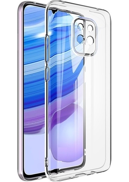 Xiaomi Redmi Note 9S Kılıf Kamera Korumalı Silikon Şeffaf