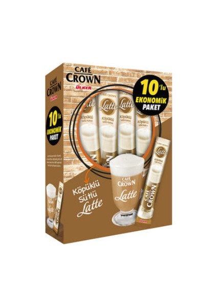 Cafe Crown Latte 10'lu Paket