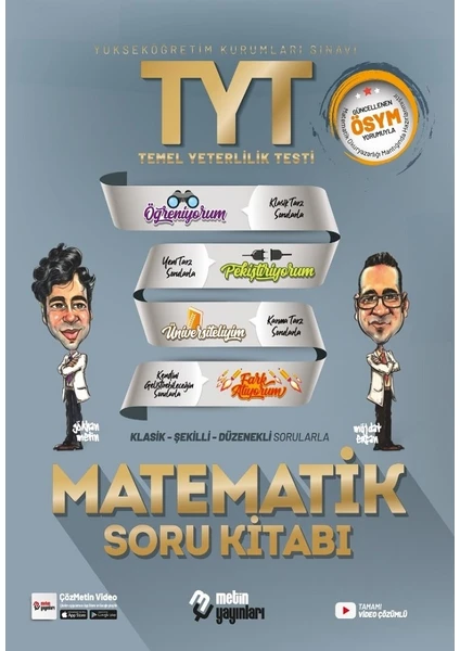 Metin Yayınları TYT Matematik Soru Kitabı 2020