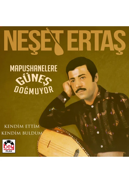 Neşet Ertaş - Mapushanelere Güneş Doğmuyor - Plak