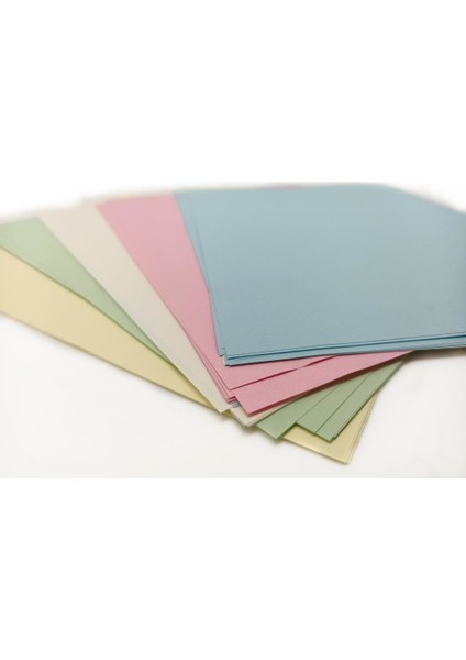 A4 Renkli Premium Renkli Kağıt Pastel 50