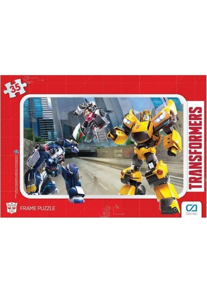 Ca Games Transformers 35 Parça Frame Puzzle S2