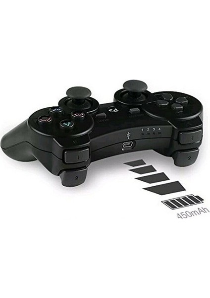 PS3 Doubleshock Uyumlu Kablosuz Analog Oyun Kolu