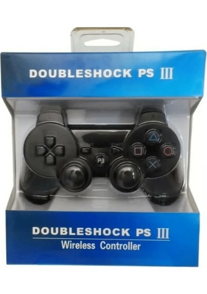 PS3 Doubleshock Uyumlu Kablosuz Analog Oyun Kolu