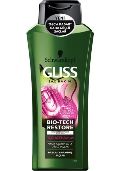 Gliss Saç Bakımı Şampuan Seti 360 ml 3'lü