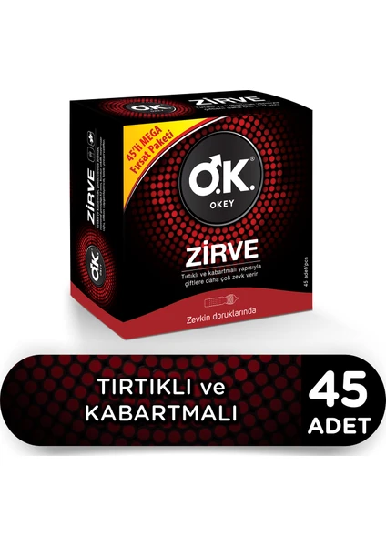 Zirve 45'li Prezervatif Avantaj Paketi