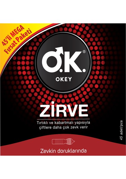 Zirve 45'li Prezervatif Avantaj Paketi