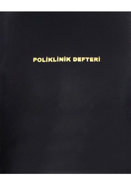 Poliklinik Defteri (200 Sayfalık)