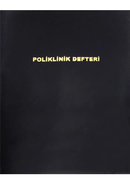 Poliklinik Defteri (400 Sayfalık)