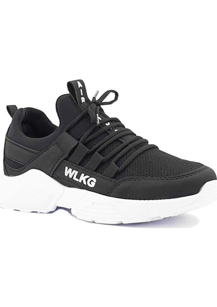 Erkek & Kadın Günlük Rahat Hafif Siyah Spor Ayakkabı
