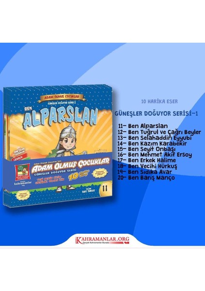 Adam Olmuş Çocuklar Güneşler Doğuyor Serisi 1- Çocuk Kitap Setleri fiyatları