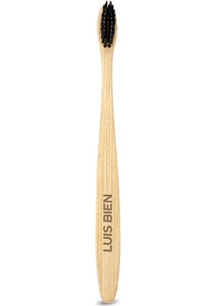 Bambu Diş Fırçası Kömür Etkili Yumuşak - Siyah