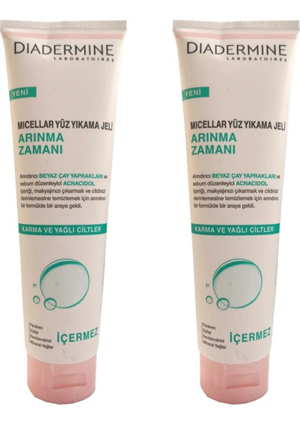 Mıcellar Yüz Yıkama Jeli Arınma Zamanı 150 ml (2 Adet)