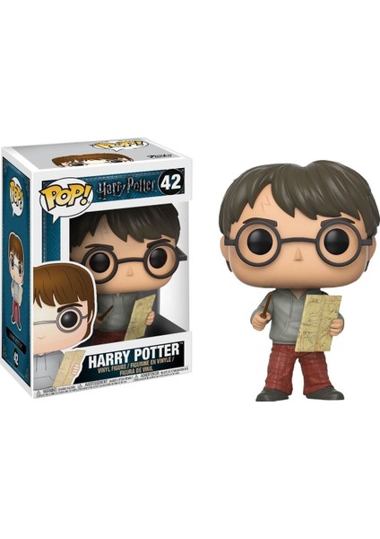 Harry Potter With Marauders Map Pop Figür