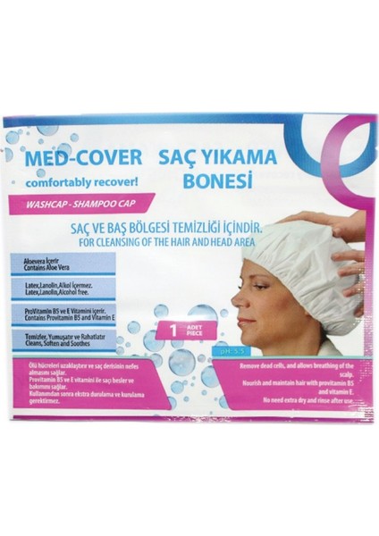 Med-Cover Saç Yıkama Bonesi