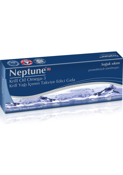 Neptune Krill Oil Omega-3 60 Kapsül