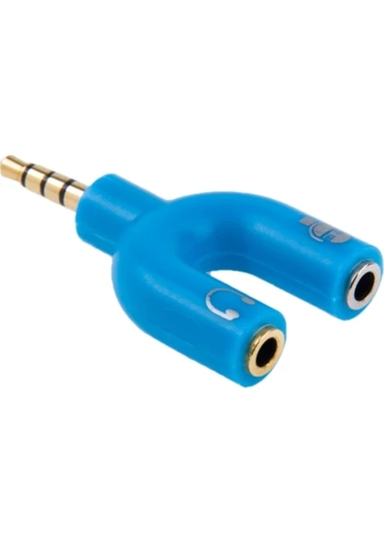 3.5 mm Kulaklık Mikrofon Çoklayıcı 3.5 mm Splitter Dönüştürücü AL-32497