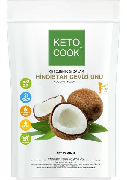 Ketojenik Glütensiz 5'li Avantaj Badem Unu+fındık Unu+ceviz Unu+h.cevizi Unu+keçiboynuzu Unu 300 X 5 indirimleri