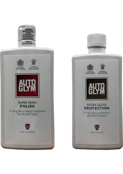 Super Resin Polish + Extra Gloss Protection Cila Seti