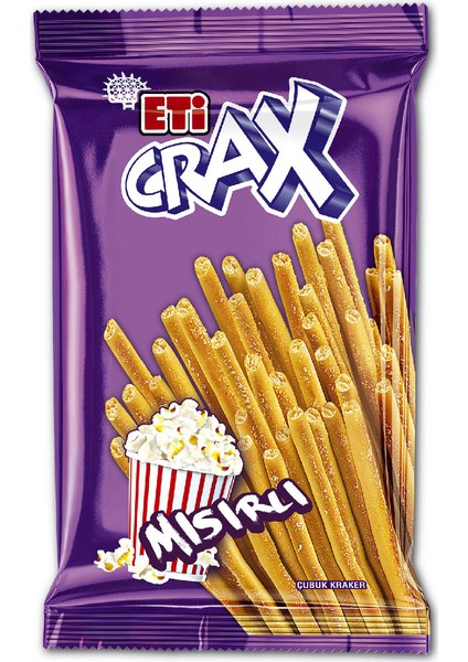 Crax Mısırlı Çubuk Kraker 50 g x 20 Adet