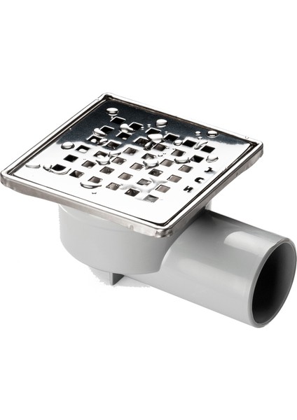 Yer Süzgeci Yandan Çıkış Q50 10 x 10 cm
