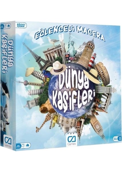 Dünya Kaşifleri Eğlenceli Macera Oyunu