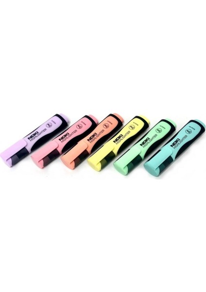 Pastel Highlighter 9000 Fosforlu Kalem 6'lı