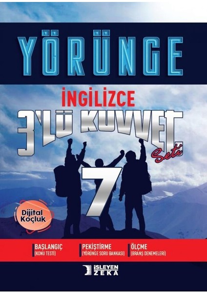 7. Sınıf İngilizce 3'lü Kuvvet Yörünge Serisi Seti