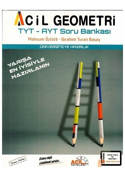 Acil Yayınları TYT AYT Geometri Soru Bankası